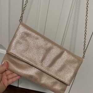 Elegant Tan Clutch Bag